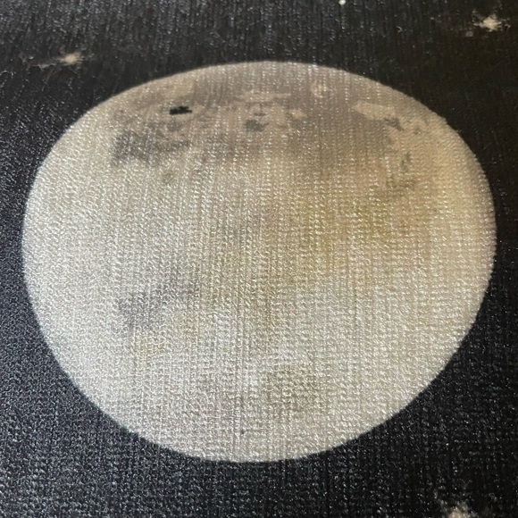 TAHARI HOME NWT Set Of 4 Celestial Moon Phases Fabric Placemats Size 13” x 19” - Picture 6 of 11
